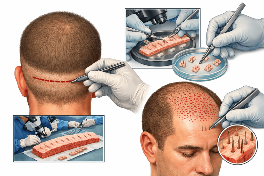 FUT Hair transplant