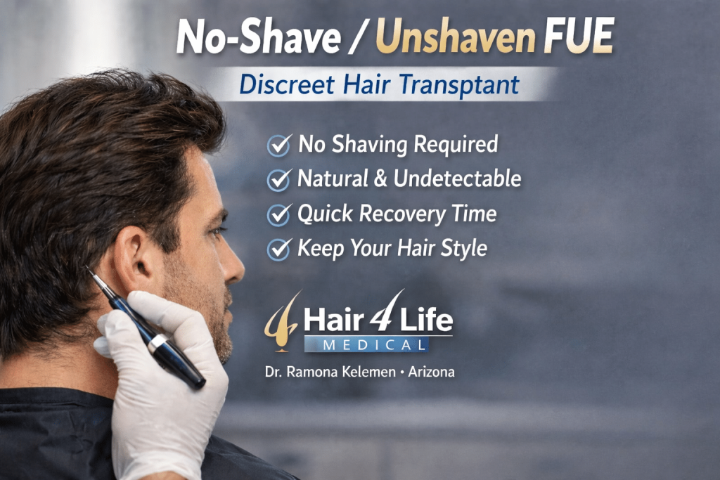 No Shave/unshaven FUE