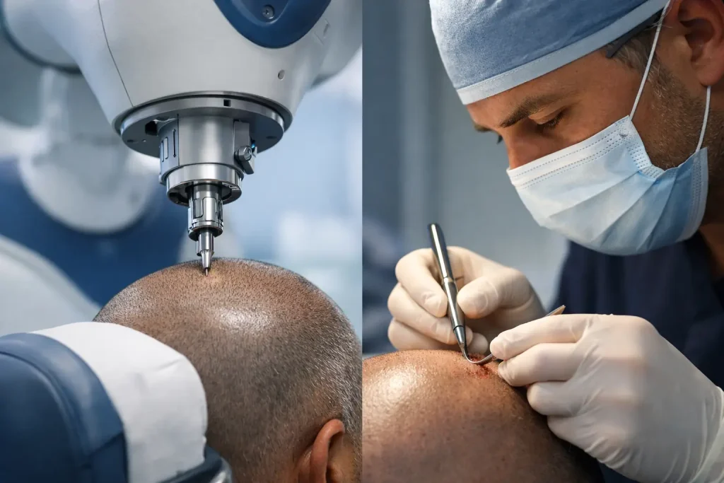ARTAS versus Manual FUE: What Matters Most