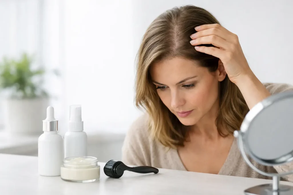 Best Treatments for Diffuse Thinning Women