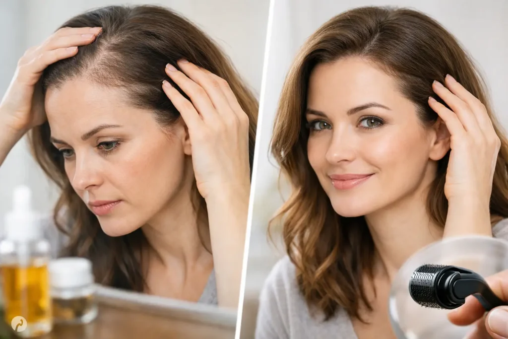 How to Restore Receding Female Hairline